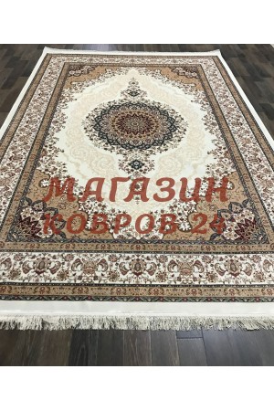 Иранский ковер Qum 006 Крем